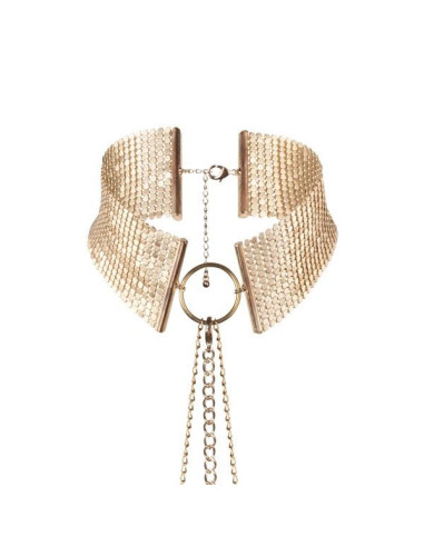 BIJOUX - DÉSIR MÉTALLIQUE GOLDEN METALLIC NECKLACE