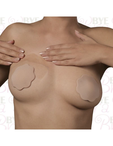 BYE-BRA - KRŪTŲ DIDINIMO LIEMENĖLĖ - SILIKONINIAI SPENELIŲ UŽVALKALAI D-F