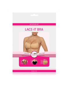 BYE-BRA - LACE-IT ENHANCEMENT PUSH-UP BLACK CUP C 2