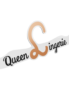 QUEEN LINGERIE - APATINIŲ TRIKOTAŽO PAKABA 27,5 CM 1 VNT. 2
