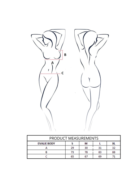 PASSION - EVALIE BODY RED L-XL