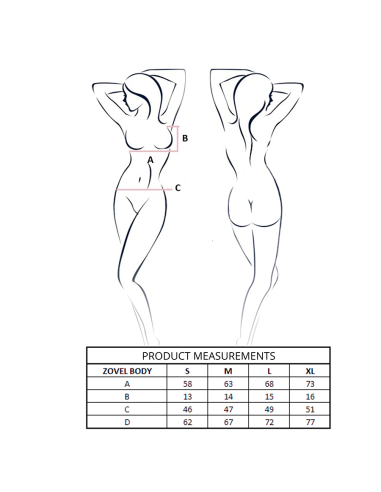 PASSION - ZOVEL BODY LIGHT PINK S-M