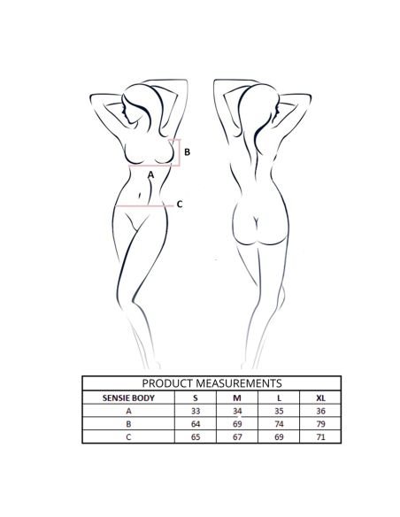 PASSION - SENSIE BODY CORAL L-XL