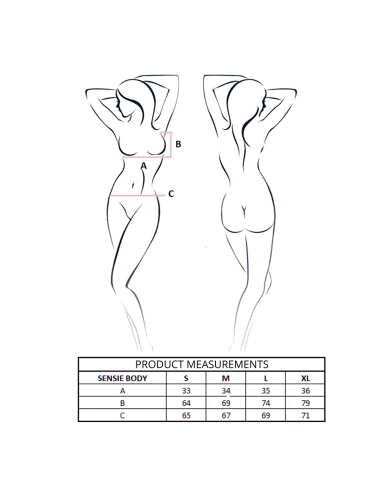 PASSION - SENSIE BODY LEMON L-XL
