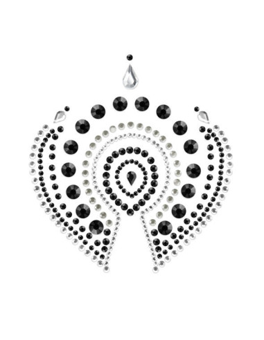 BIJOUX - INDISCRETS FLAMBOYANT BLACKandSILVER