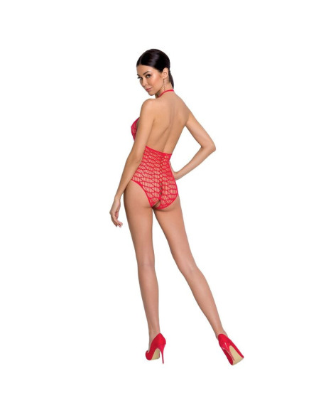 PASSION - WOMAN BS087 RED BODYSTOCKING ONE SIZE