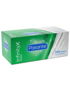 PASANTE - DELAY INFINITY CONDOMS BOX 144 UNITS