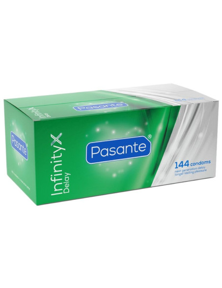 PASANTE - DELAY INFINITY CONDOMS BOX 144 UNITS