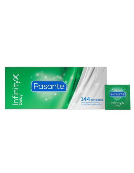 PASANTE - DELAY INFINITY CONDOMS BOX 144 UNITS