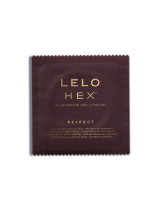 LELO HEX PREZERVATYVAI RESPECT XL 3 PAKUOTĖ 2