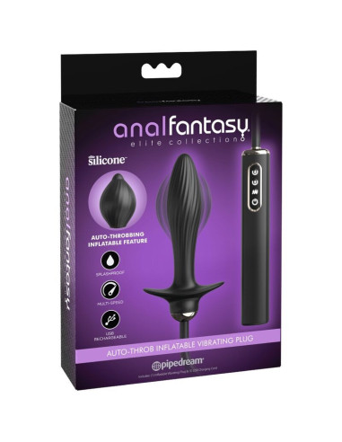 ANAL FANTASY ELITE COLLECTION - PRIPUČIAMAS ANALINIS KIŠTUKAS IR AUTOMATINIS VIBRATORIUS STIPRUS