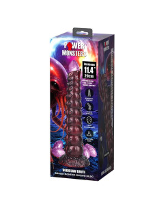 POWER MONSTERS - VOIDCLAW BRUTE BICOLOR INFLATABLE FANTASY SILICONE DILDO 29 CM Ø 5.7 CM 2