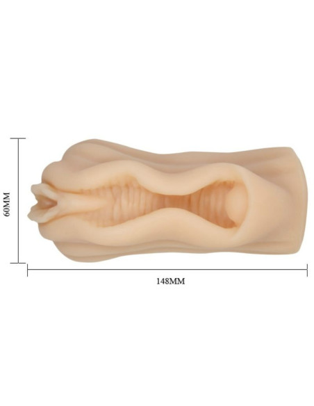 BAILE - MINI MALE MASTURBATOR VAGINA LIPS DESIGN