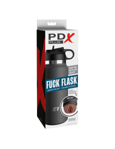 PDX PLUS - FUCK FLASK VAGINE DISCRET STROKER BROWN MODEL 2