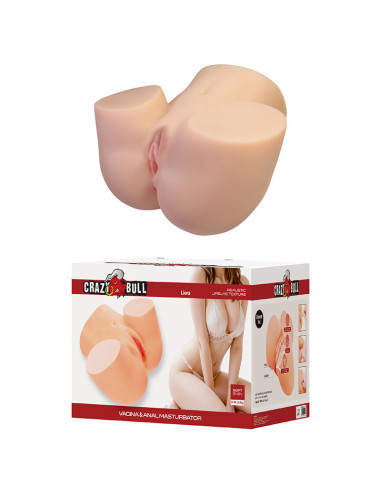 CRAZY BULL - LIORA XXL DOUBLE VAGINAL AND ANAL MASTURBATOR