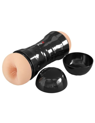 PDX EXTREME - WET PUSSIES SUPER FLIP-A-PUSSY OVER REVERSIBLE STROKER 21.6 CM