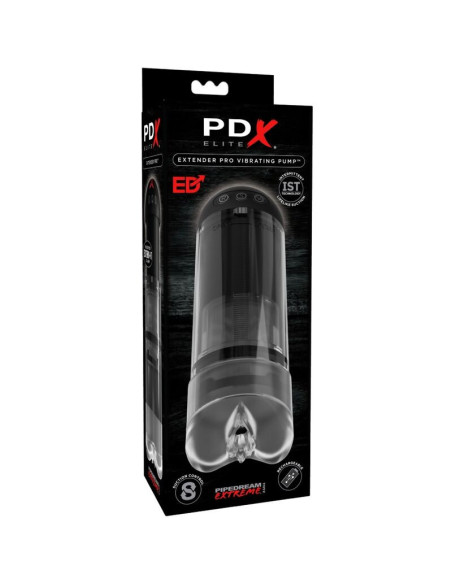 PDX ELITE - STROKER EXTENDER PRO VIBRATORIUS ĮRANGA