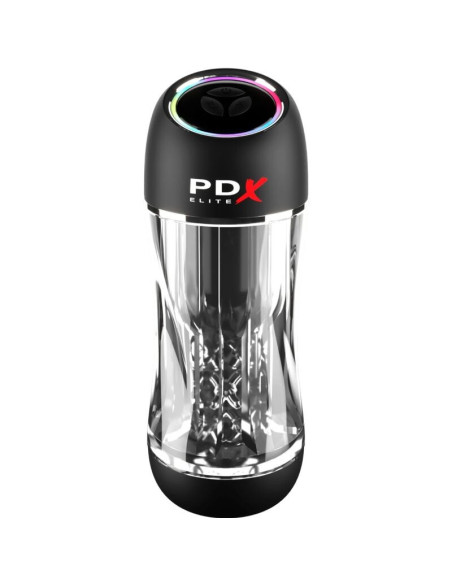 PDX ELITE - STROKER VIEWTUBE PRO VIBRUOJAMAS SKAIDRUS