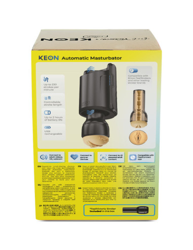 KIIROO - KEON WIFI COMBO VICTORIA JUNE AUTOMATIC MASTURBATOR FEEL STROKER