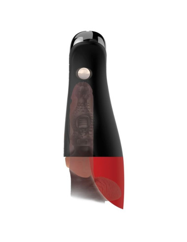 PDX ELITE - FAP-O-MATIC PRO XL AUTOMATIC VIBRATING STROKER BROWN 34.9 CM