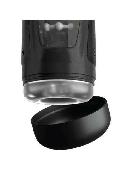 PDX ELITE - MOTO-BATOR PRO THRUSTING STROKER AUTOMATIC VIBRATING AND WARMING MASTURBATOR 26.5 CM
