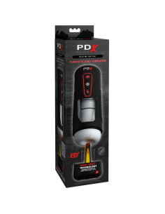 PDX ELITE - MILK ME HOTTER automatinis masturbatorius su stūmimo ir šilumos vibracijos efektu 2