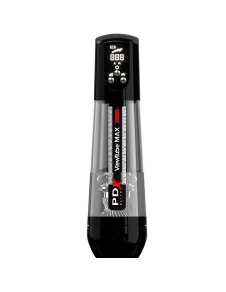 PDX ELITE - AUTOMATINIS VIEWTUBE MAX VIEW SU SKAIDRIA SIURBIMO ANTGALIU