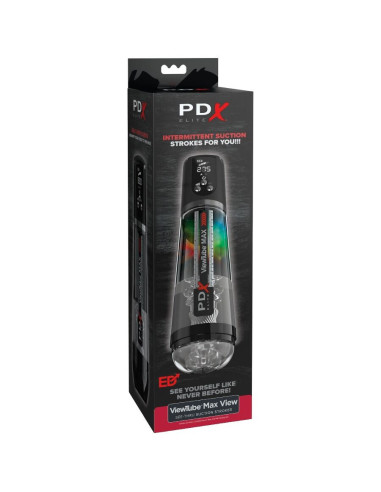 PDX ELITE - VIEWTUBE MAX VIEW AUTOMATIC MASTURNADOR WITH TRANSPARENT SUCTION