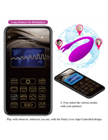PRETTY LOVE - CATALINA MASSAGER FREE APP LILAC