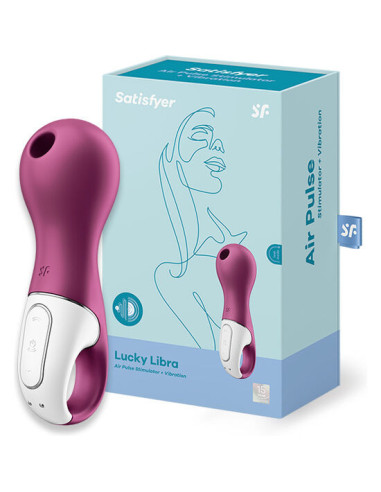 SATISFYER - LUCKY LIBRA STIMULATOR and VIBRATOR