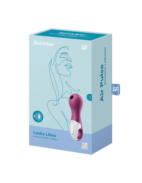 SATISFYER - LUCKY LIBRA STIMULIATORIUS IR VIBRATORIUS