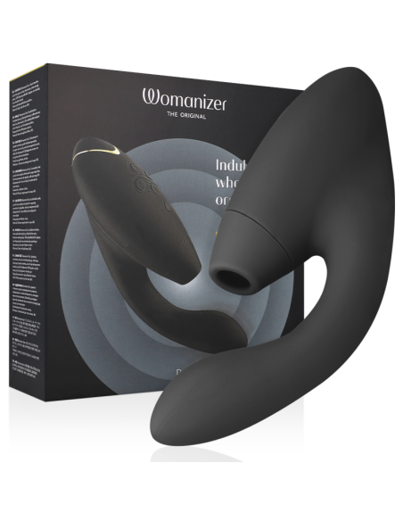 WOMANIZER - DUO 2 STIMULIACINIS STIMULIACINIS JUODAS