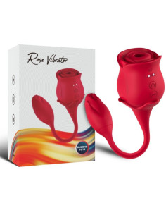 ARMONY - PINK CLITORIS SUCKER and VIBRATOR 10 MODES RED