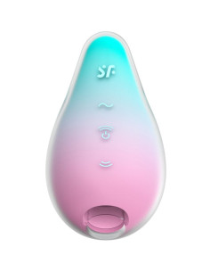 SATISFYER - MERMAID VIBES STIMULATOR and VIBRATOR MINT AND PINK 2