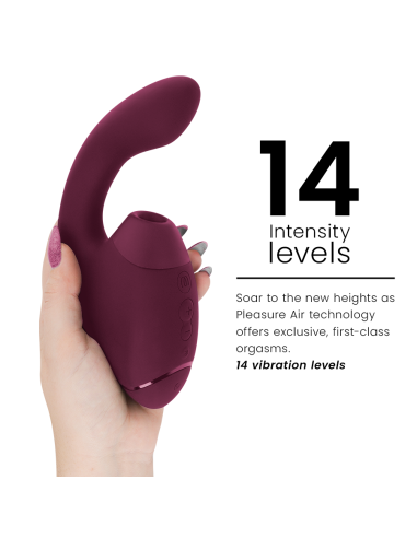 WOMANIZER - DUO NEXT DUAL CLITORAL and G-SPOT STIMULATOR DUSKY PINK