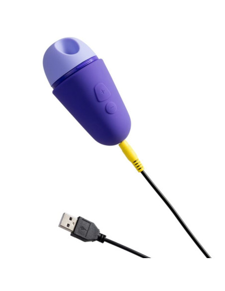 ROMP - FREE X CLITORAL STIMULATOR WITH LID 10 LEVELS RECHARGEABLE PURPLE