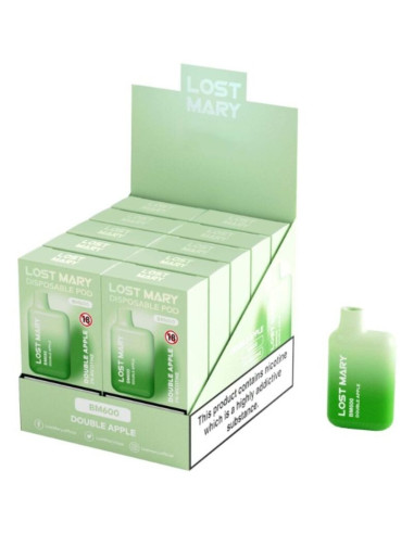 LOST MARY - BM600 NICOTINE VAPER 2 DISPOSABLE DOUBLE APPLE