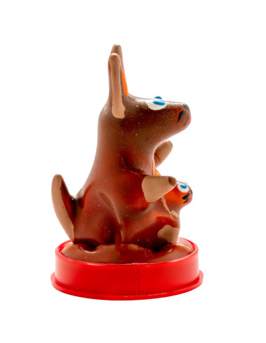 CONDOMERIE - HANDPAINTED NOVELTY CONDOMS KANGAROO MODEL 1