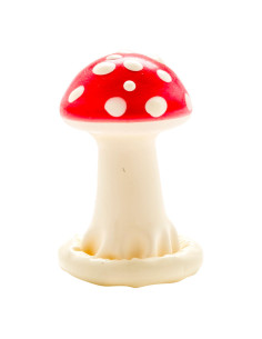 CONDOMERIE - HANDPAINTED NOVELTY CONDOMS TOADSTOOL MODEL 1 2