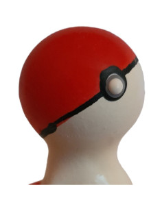 CONDOMERIE - HANDPAINTED NOVELTY CONDOMS POKEBALL RED-WHITE 2