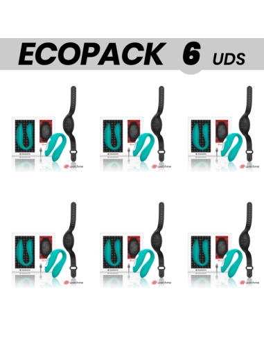 ECOPACK 6 VIENETAI - WEARWATCH DVIGUBŲ VIBRAVIMŲ TECHNOLOGIJA WATCHME AQUAMARINE - JET