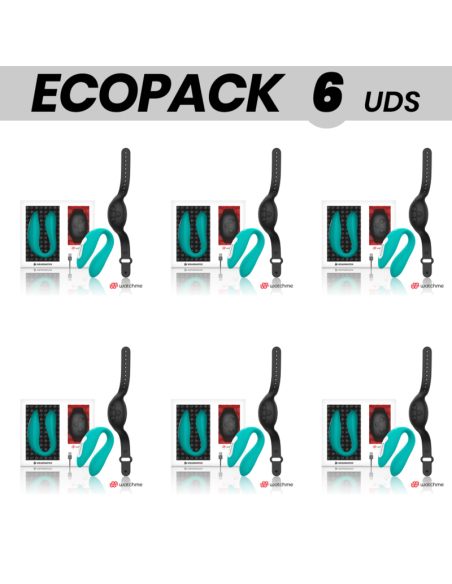 ECOPACK 6 VIENETAI - WEARWATCH DVIGUBŲ VIBRAVIMŲ TECHNOLOGIJA WATCHME AQUAMARINE - JET