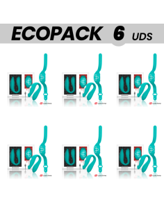 ECOPACK 6 VIENETAI - WEARWATCH DVIGUBŲ VIBRAVIMŲ TECHNOLOGIJA WATCHME ŠVIESIAI ŽALIA