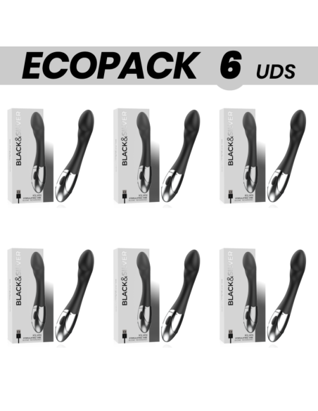 ECOPACK 6 UNITS - BLACKandSILVER KILIAN STIMULATING VIBE