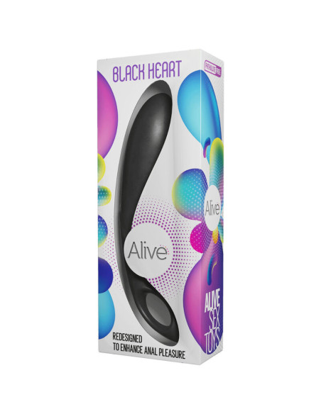 ALIVE - BLACK HEART TEAL ANAL STIMULATOR