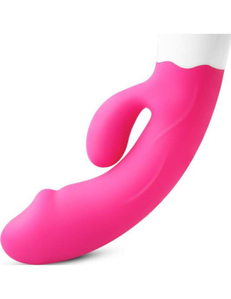 ARMONY - LAIMINGAS VIBRATORIUS ir ĮKRAUNAMA FUKSIJOS SPALVOS STIMULIATORIUS