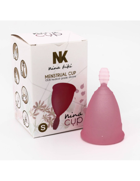 NINA KIKÍ - MENSTRUAL CUP PINK SIZE S 6 1 FREE