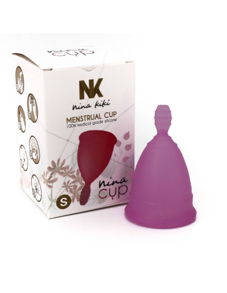 NINA KIKÍ - MENSTRUACINĖ TAURELĖ VIOLETINĖ S DYDŽIO 6 1 NEMOKAMAI