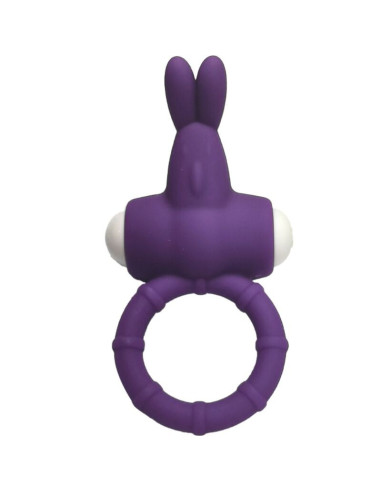 ARMONY - MS BUNNY VIBRACINIS ŽIEDAS SILIKONINIS VIOLETINIS