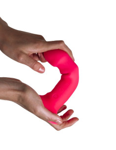 ADRIEN LASTIC - HITSENS VIBE 2 SILIKONINIS ROŽINIS DILDO 2
